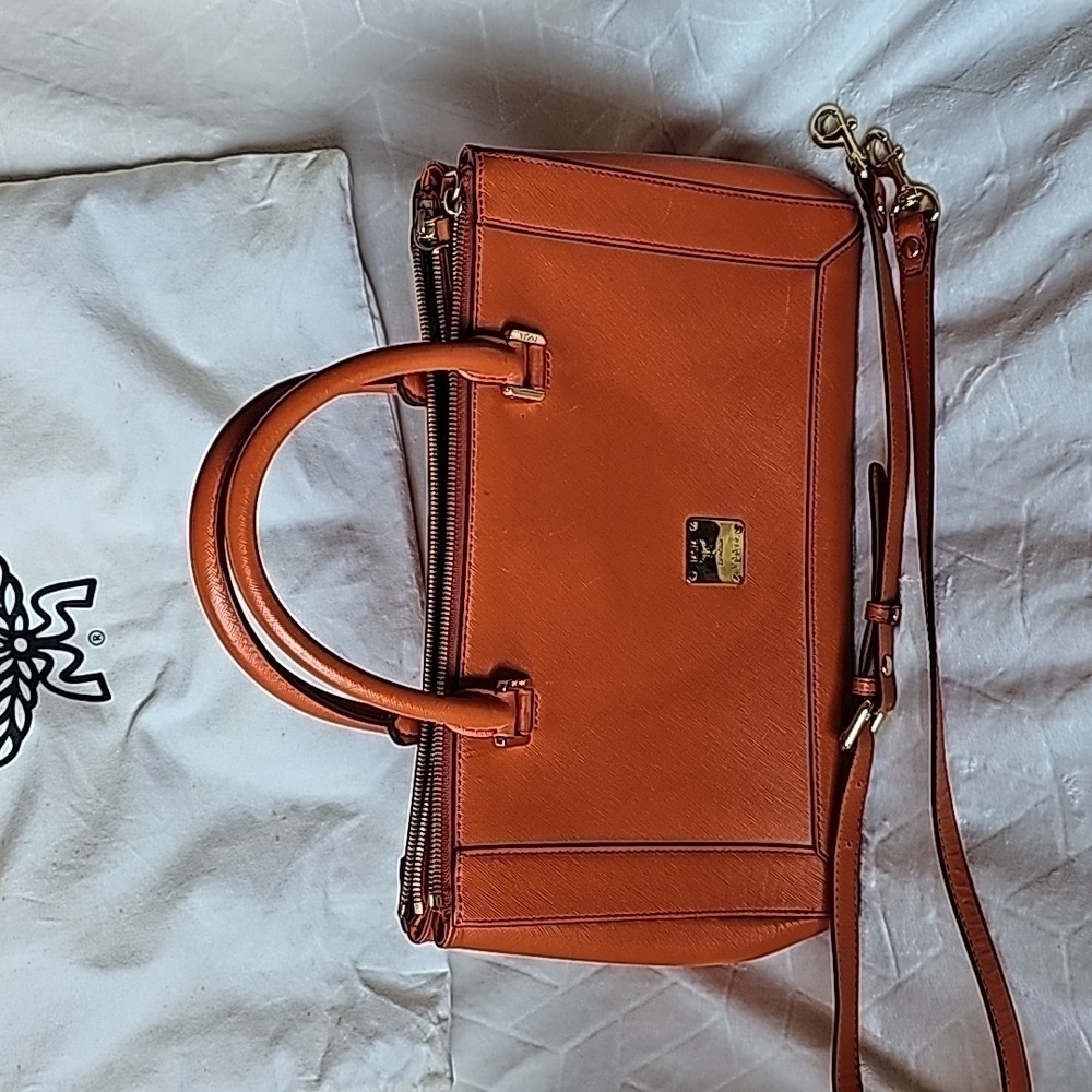 MCM SAFFIANO SHOULDER BAG